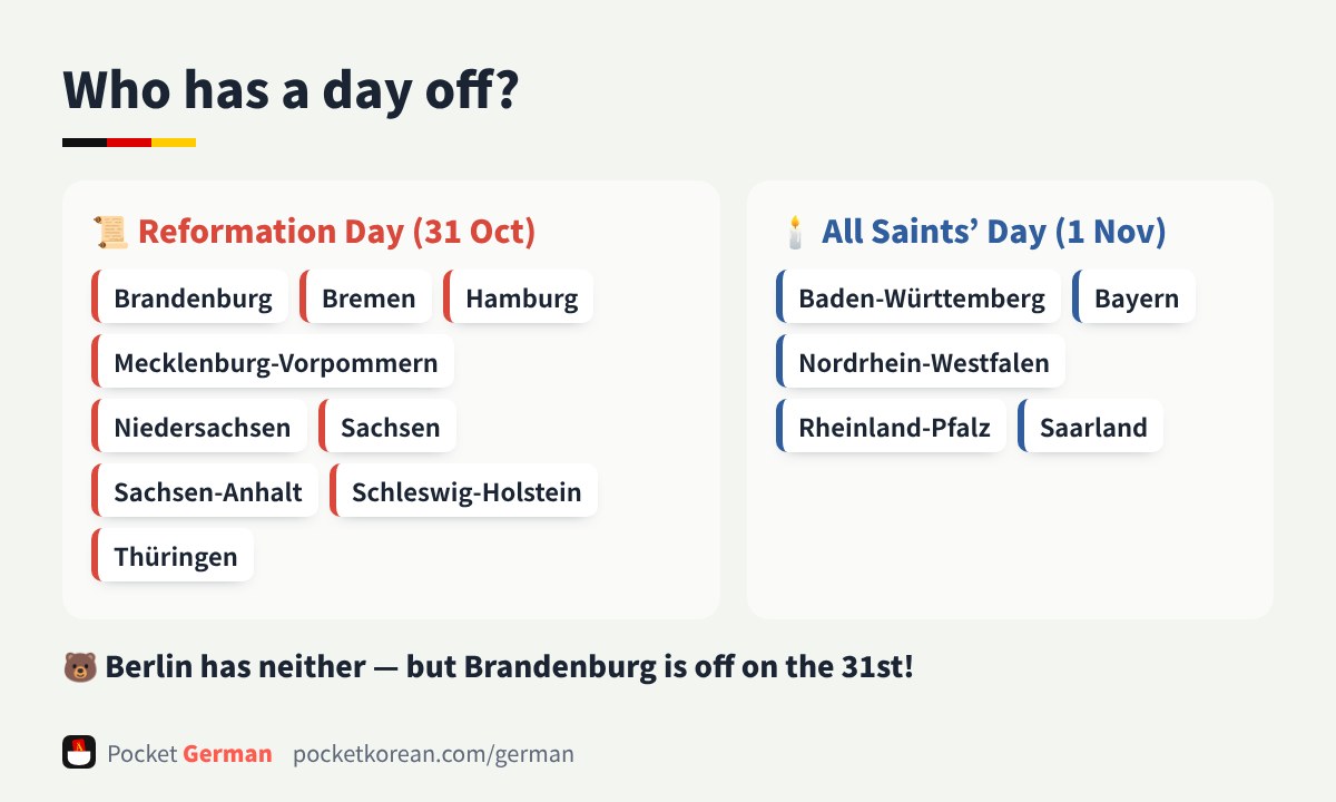 Who has a day off?